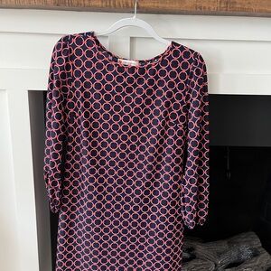 Chic Circle Patterned Dress